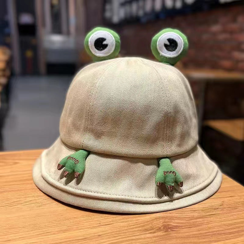 Sombrero de pescador de rana de poliéster de algodón al por mayor