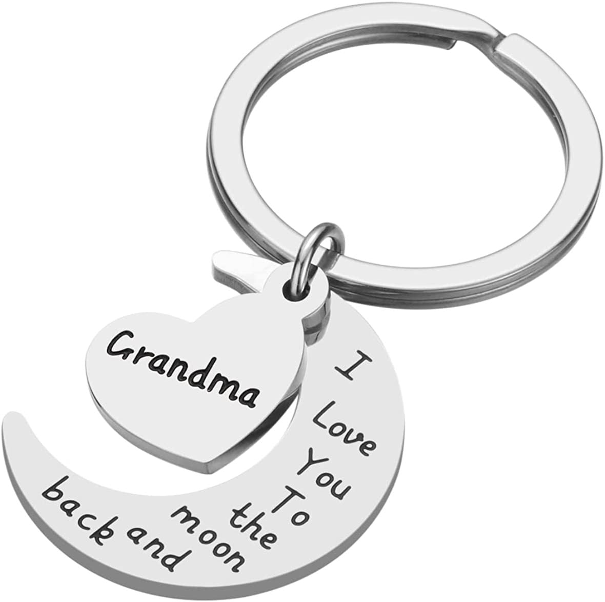 Wholesale Stainless Steel I LOVE YOU Valentine's Day Mother's Day Gift KeyChain