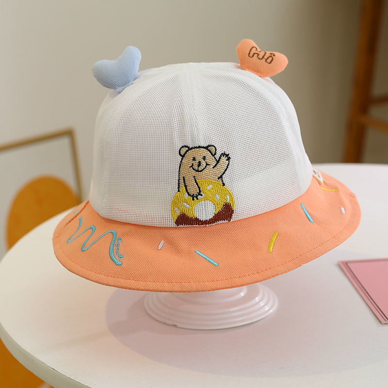 Wholesale Kids Cute Wool Bucket Hat