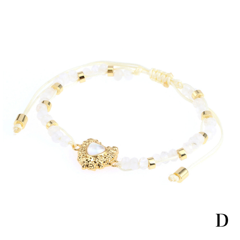 Pulseras Cobre Corazon Miyuki al por mayor