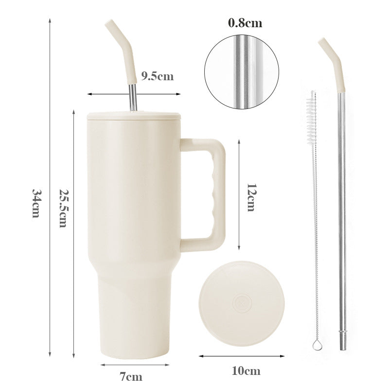 Wholesale Tumbler of Third-generation Handle Cups with Large Capacity 304 Stainless Steel Ice Bullies Cup