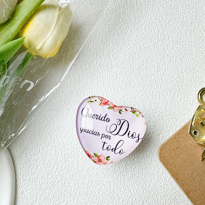 Wholesale Glass Love Phone Airbag Holder