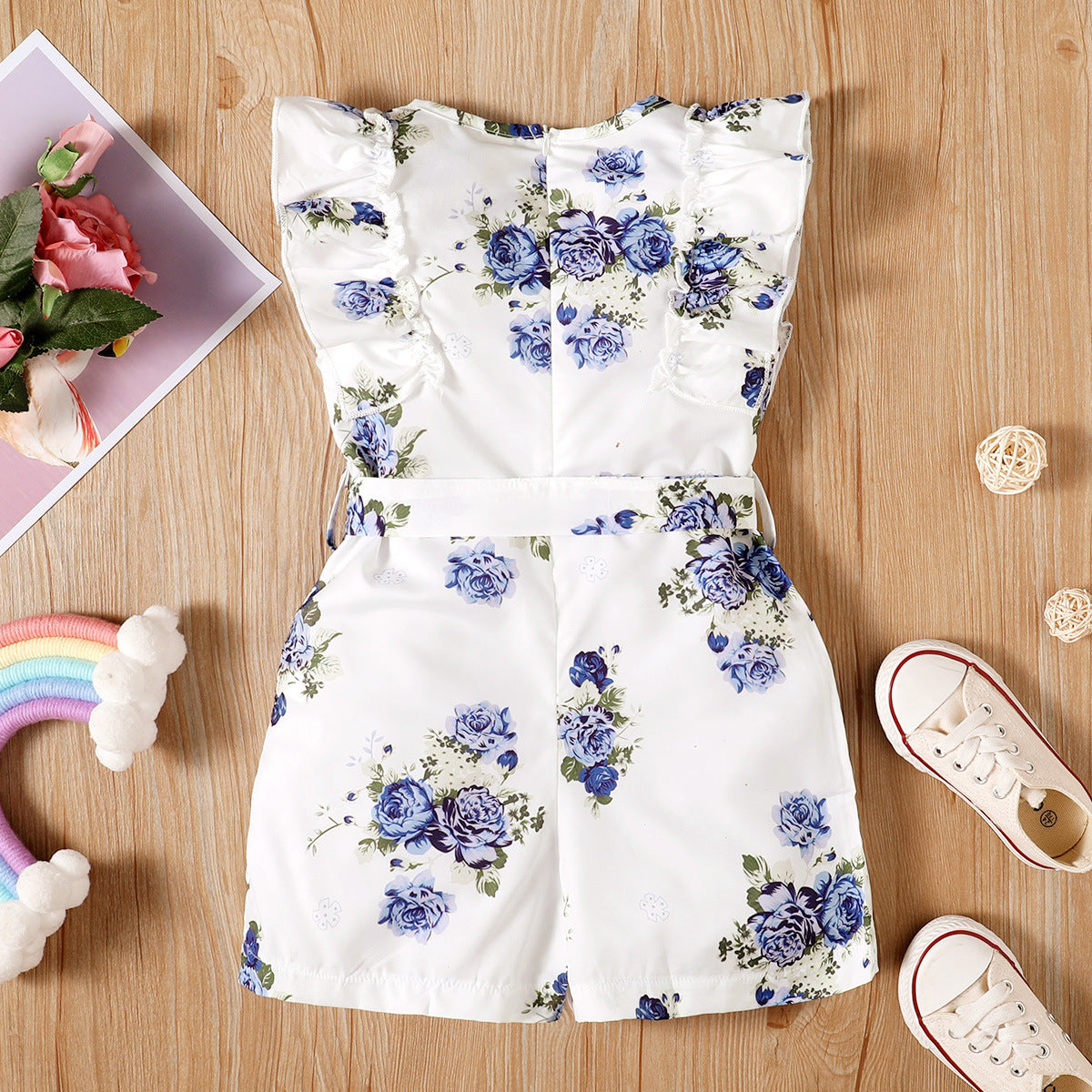 Ropa de bebé mono de algodón para niñas de 0 a 6 años al por mayor