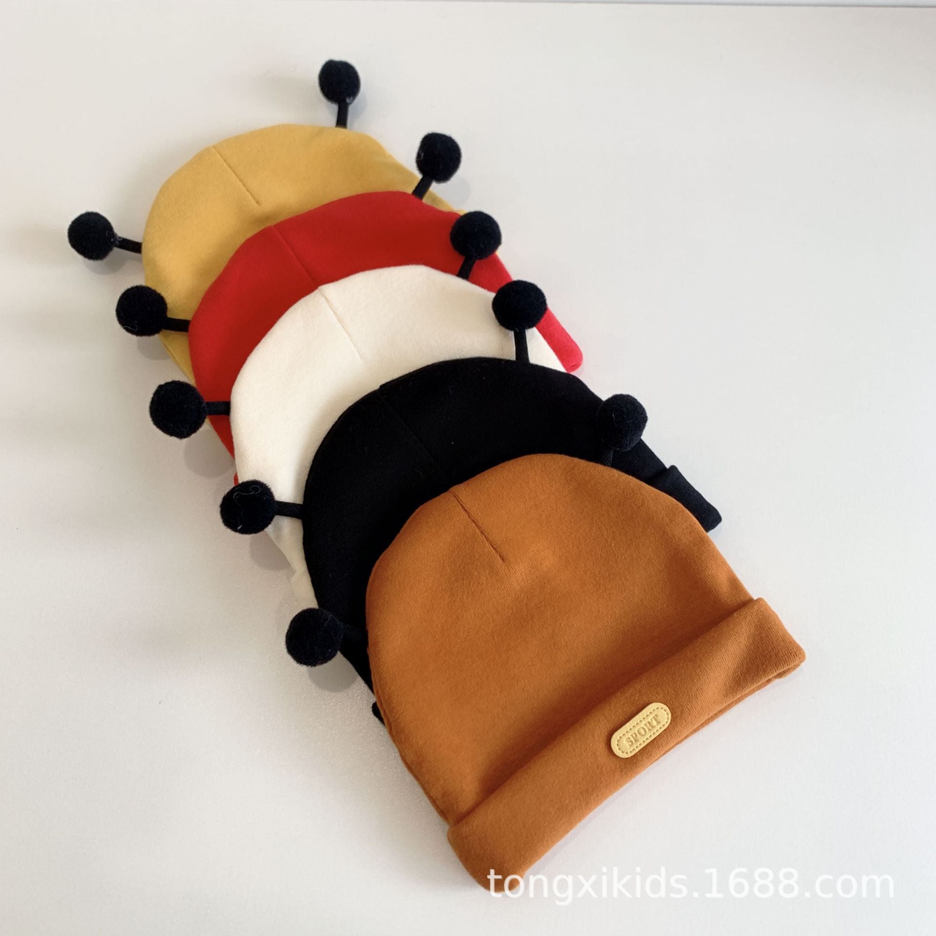 Wholesale Cotton Cute Tentacles Newborn Fontanelle Protection Cap