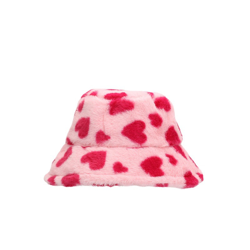 Wholesale Love Plush Bucket Hat
