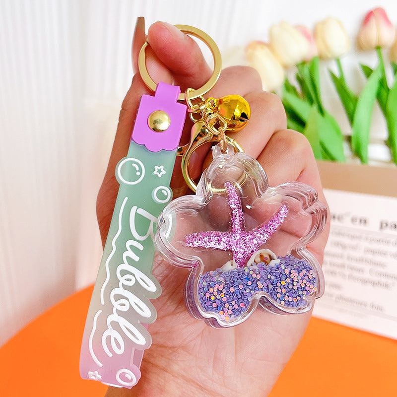 Cadena de flores de estrella del océano acrílico al por mayor