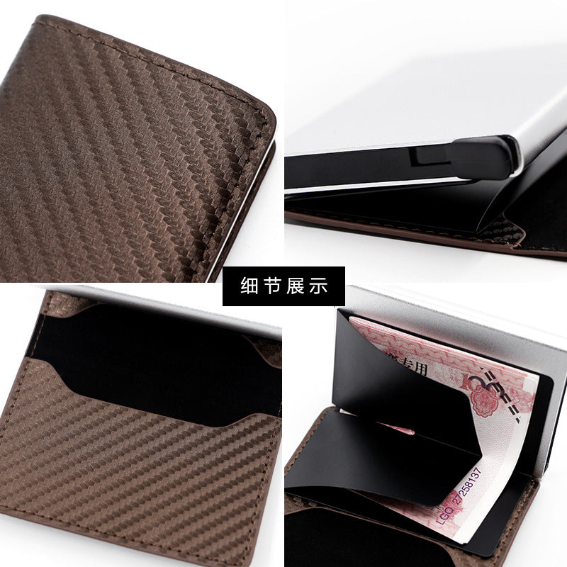 Titular de la tarjeta de ranura para múltiples tarjetas emergente automático de PU al por mayor