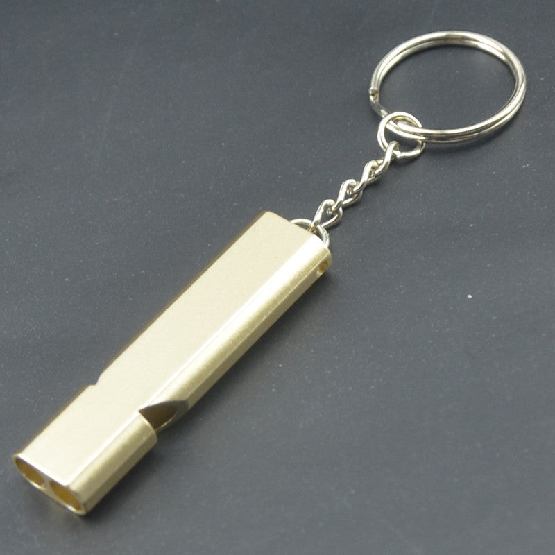 Wholesale Aluminum Alloy Outdoor Lifesaving Whistle