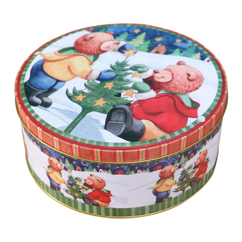 Caja Pequeña De Hierro De Galletas De Viento al por mayor