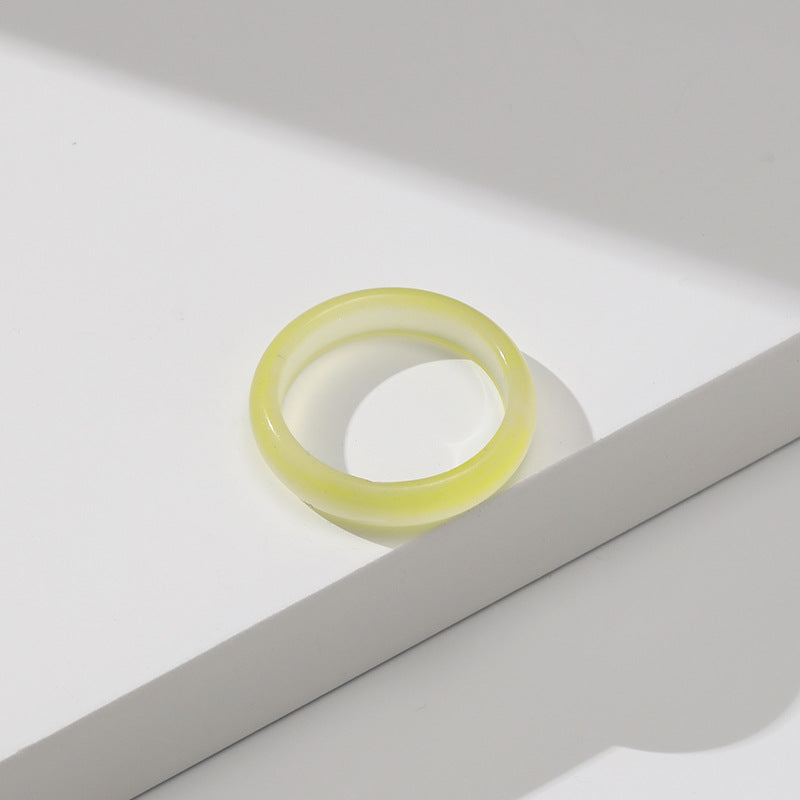 Anillo de acrílico del tesoro zhendiano al por mayor