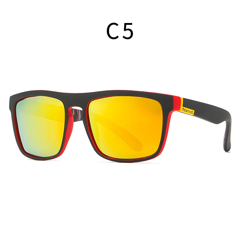 Gafas de sol de PC de ciclismo de uvas de protección UV polarizada