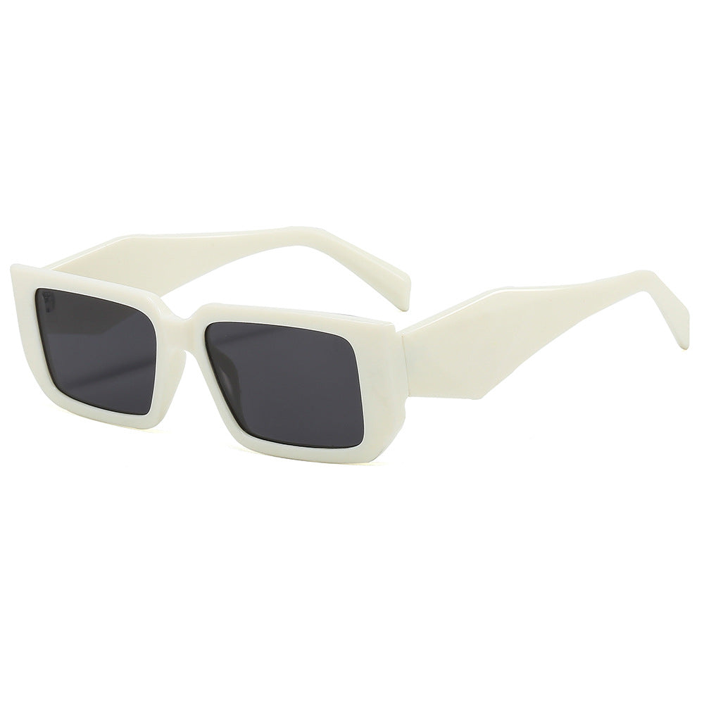 Wholesale Square Wide Leg Small Frame PC Sunglasses