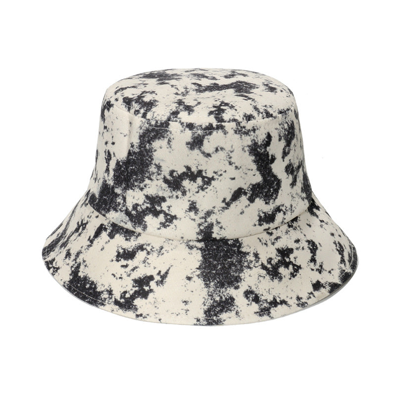 Wholesale Polyester Geometric Rhombus Check Bucket Hat