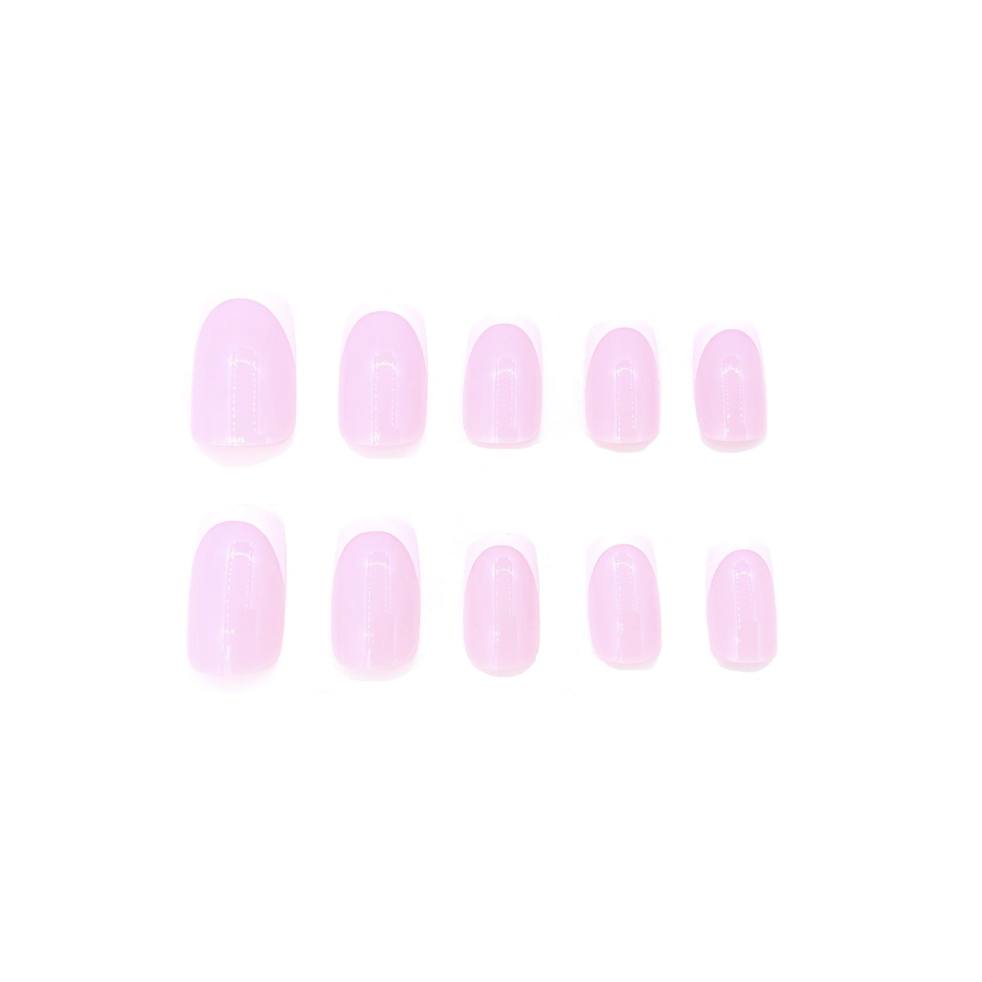 Wholesale Plastic White Edge Nail Art Stickers