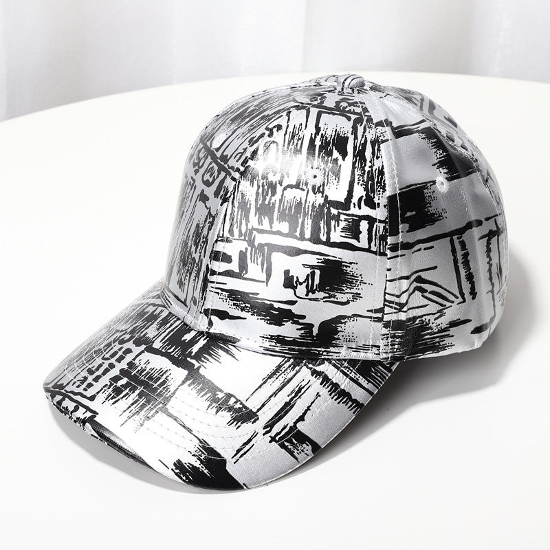 Gorras de béisbol de piel engrosada con estampado de leopardo de algodón al por mayor