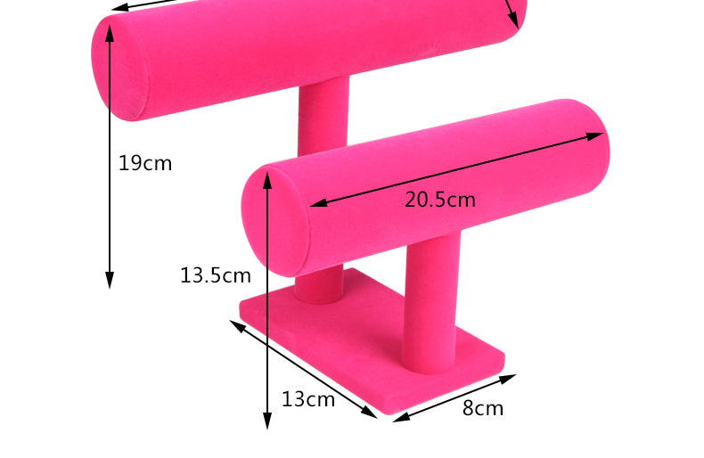 Venta al por mayor Soporte de exhibición de pulsera de PVC