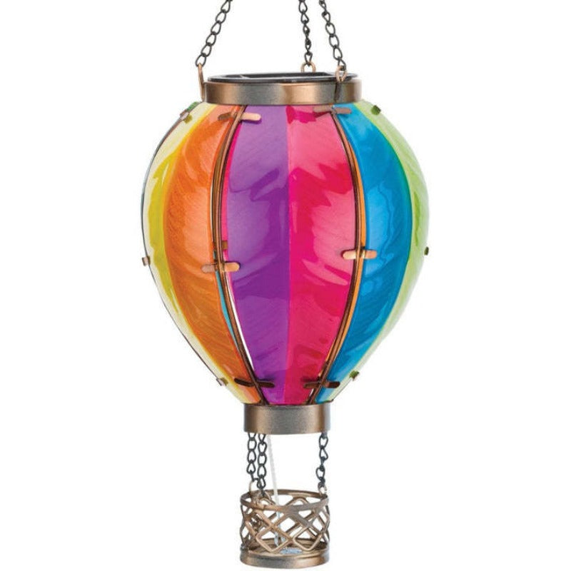 Wholesale Hot Air Balloon Solar Plastic Lantern