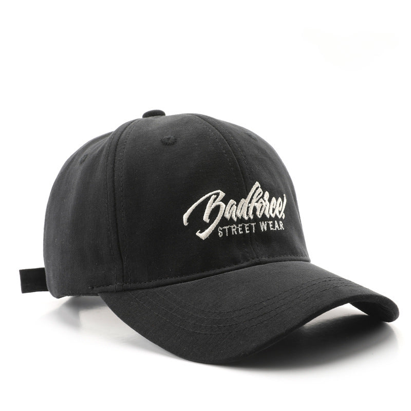 Wholesale Letter Embroidered Semi Hard Top Cotton Baseball Caps