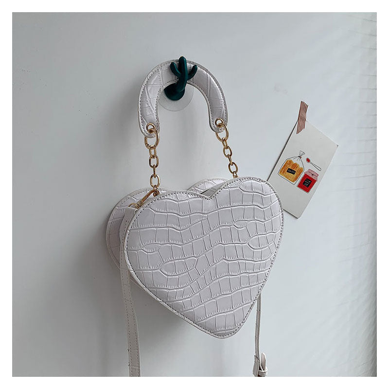 Venta al por mayor Bolso de hombro Cadena Patrón de piedra PU OLY-SD-GH004