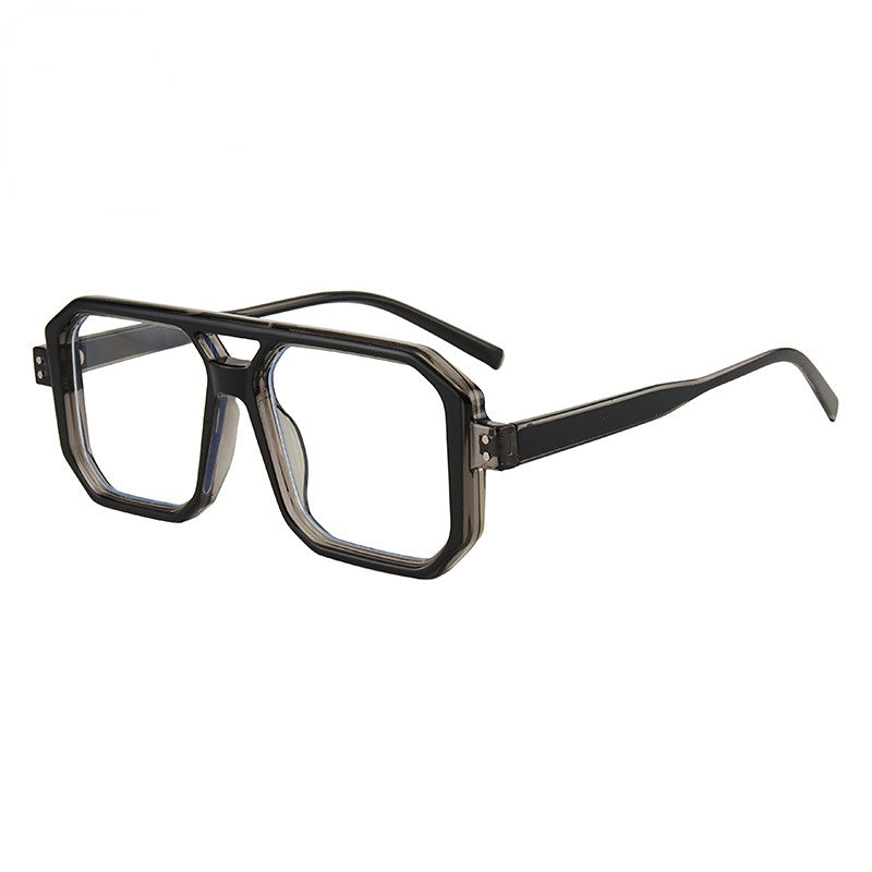 Wholesale PC Double Beam Full Frame Unisex Sunglasses