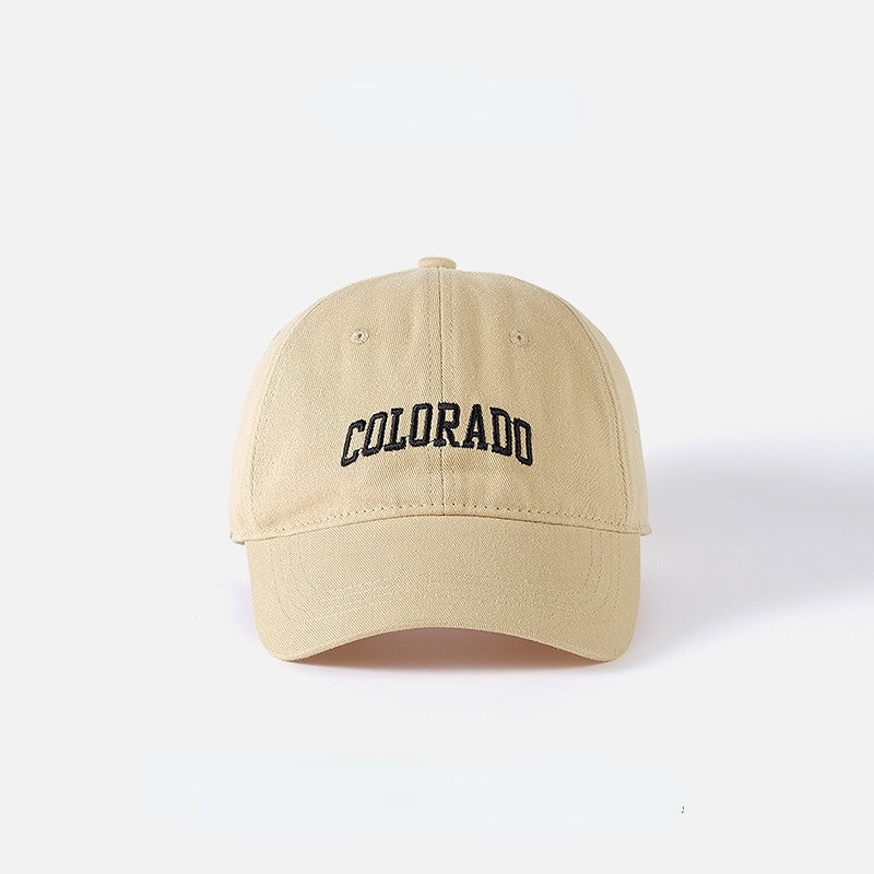 Wholesale Cotton Polyester Embroidered Letters Baseball Cap