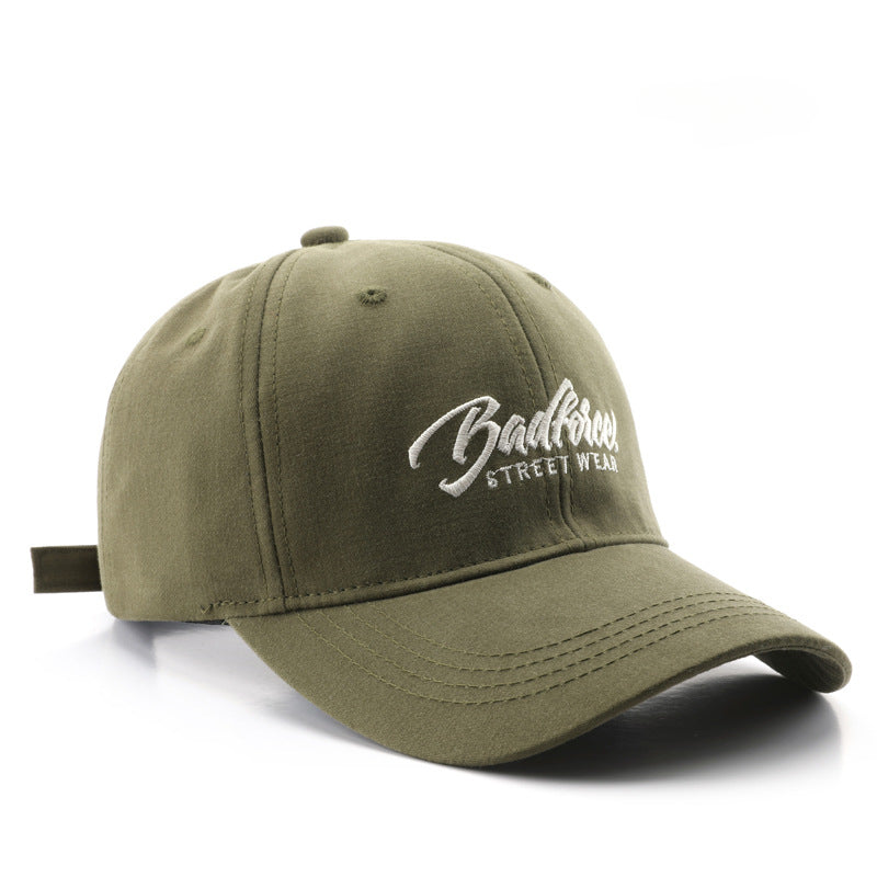 Wholesale Letter Embroidered Semi Hard Top Cotton Baseball Caps