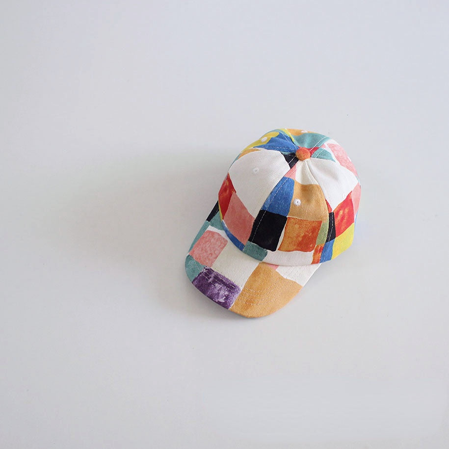 Wholesale Cotton Graffiti Geometric Fisherman Hat