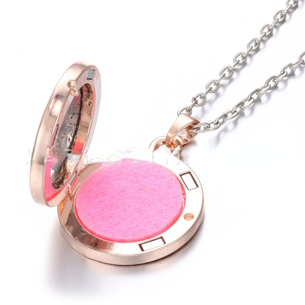 Wholesale Alloy Aromatherapy Necklace