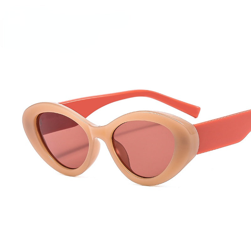 Wholesale Cat Eye Jelly PC Sunglasses
