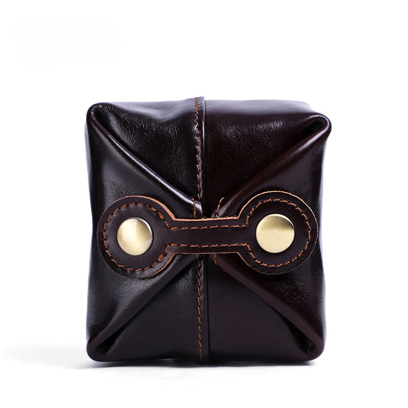 Wholesale Vintage Handmade Genuine Leather Coin Purse