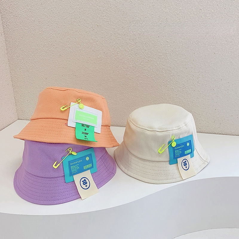 Venta al por mayor Sombrero de pescador fino de algodón para niños