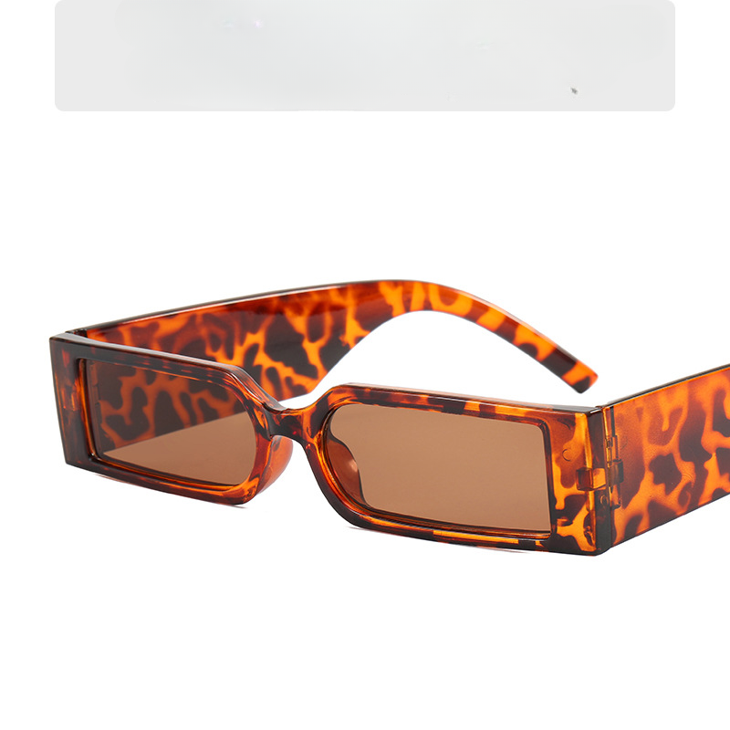 Wholesale PC Small Frame Retro Square Wide Leg Sunglasses