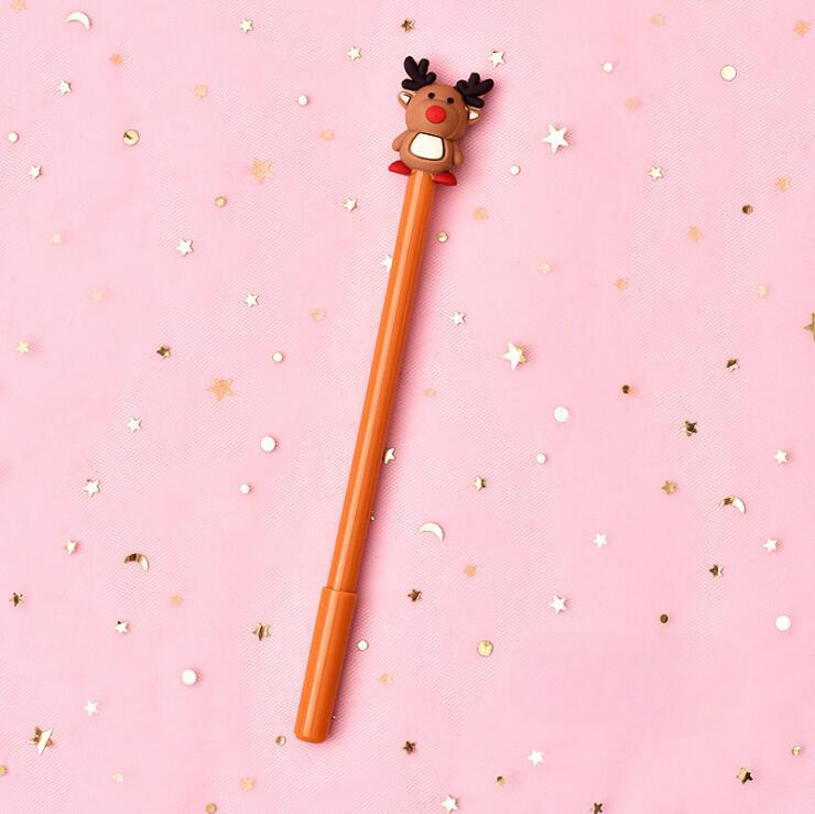 Bolígrafos de gel de la serie de Navidad plásticas al por mayor