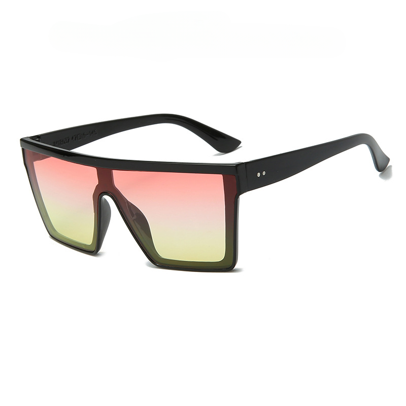 Wholesale PC Ocean Film Square Big Frame Sunglasses