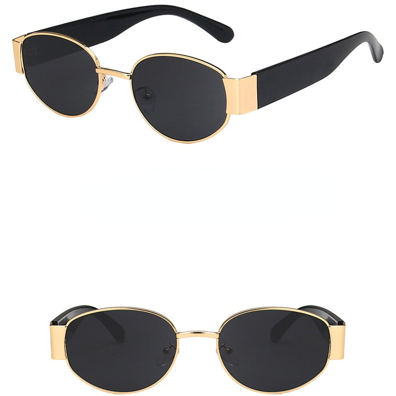 Wholesale Small Oval Frame Sunglasses AC