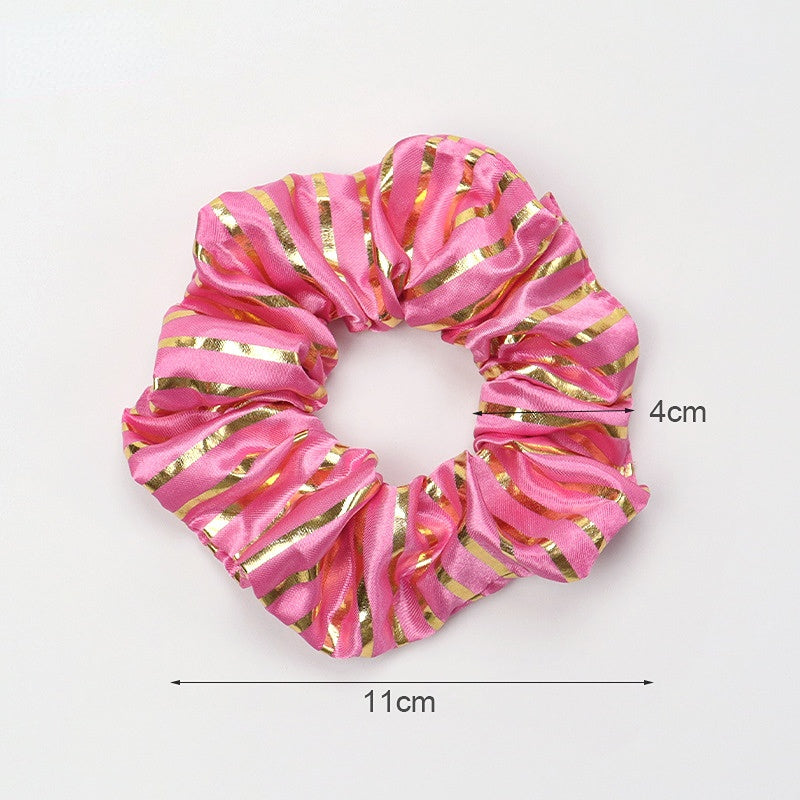 Gomas Para El Cabello De Tela Rayada al por mayor