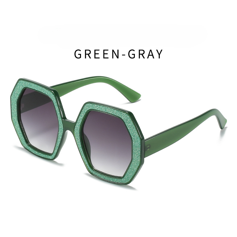 Wholesale PC Hexagonal Diamond Sticker Sunglasses