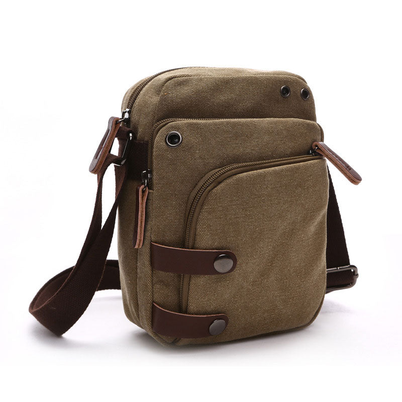 Wholesale Shoulder Bag Men's Korean Style Canvas OLY-SD-MG004