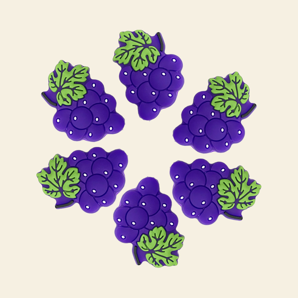 Wholesale 10pcs Cartoon Fruit Silicone Focal Beads