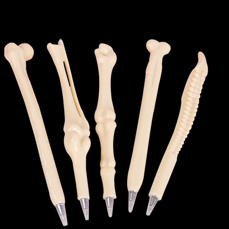 Venta al por mayor Bolígrafo De Plástico De Huesos Creativos