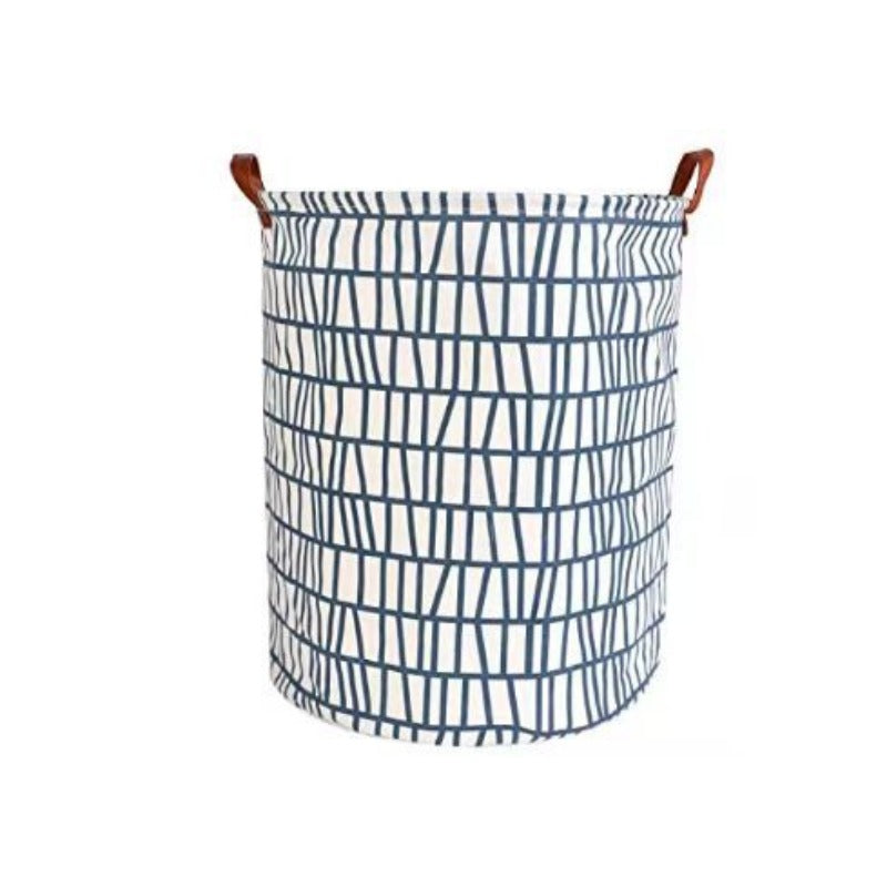 Wholesale Cotton and Linen Dirty Clothes Basket Storage Bucket