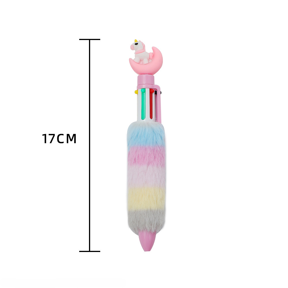 Wholesale Cartoon Plush Unicorn Ballpoint Pen