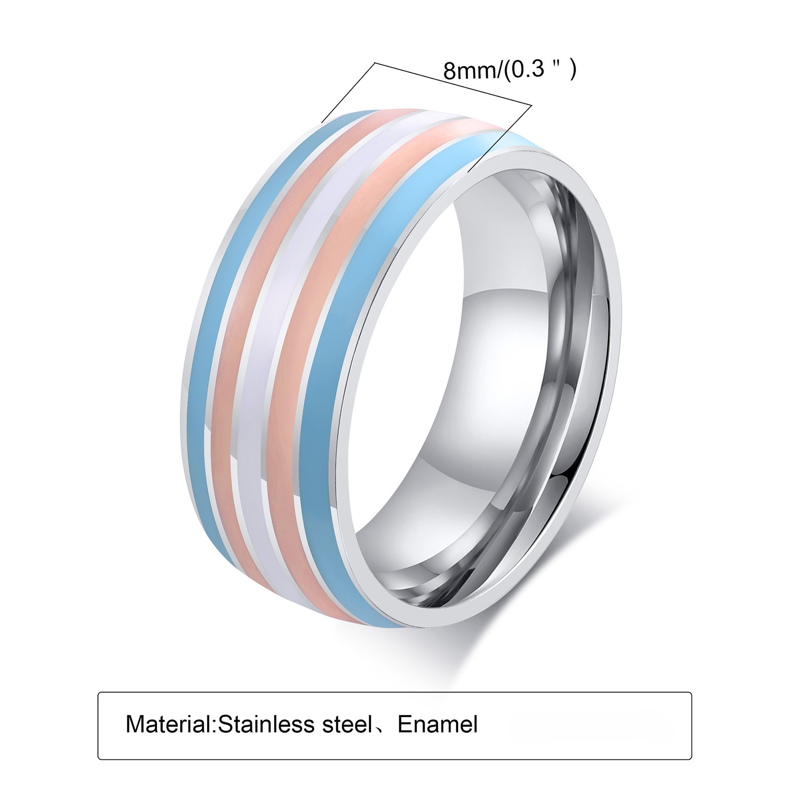 Anillo de bunting de acero de titanio al por mayor