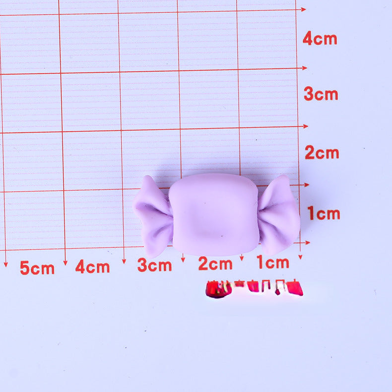 Accesorios al por mayor de resina de caramelo Macaron