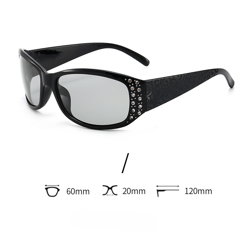 Wholesale Color Changing Frame Polarized PC Sunglasses