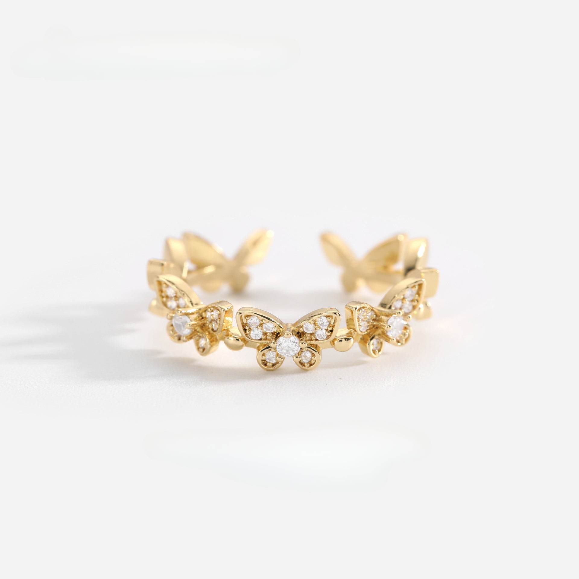 Wholesale Brass and Zircon Rings