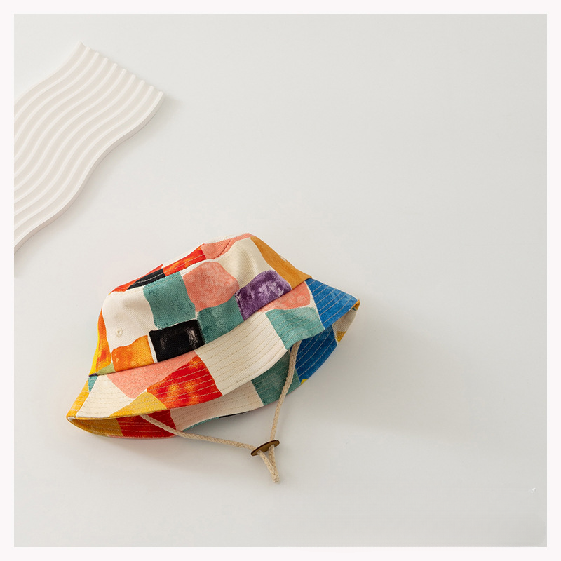 Sombrero de pescador de pescador de lengua de pato contraste de algodón al porcera de algodón