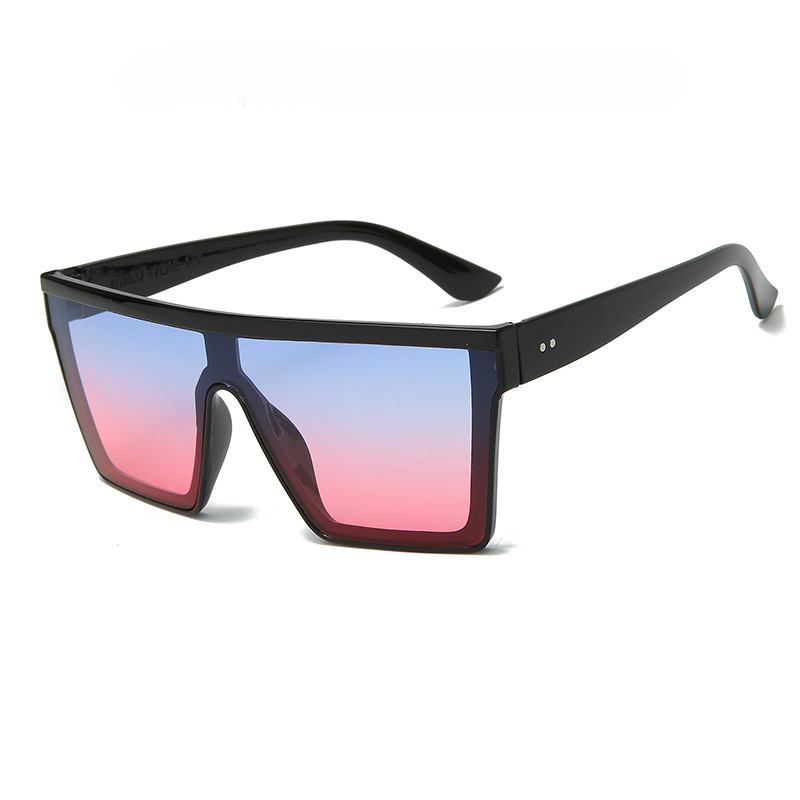 Wholesale PC Ocean Film Square Big Frame Sunglasses
