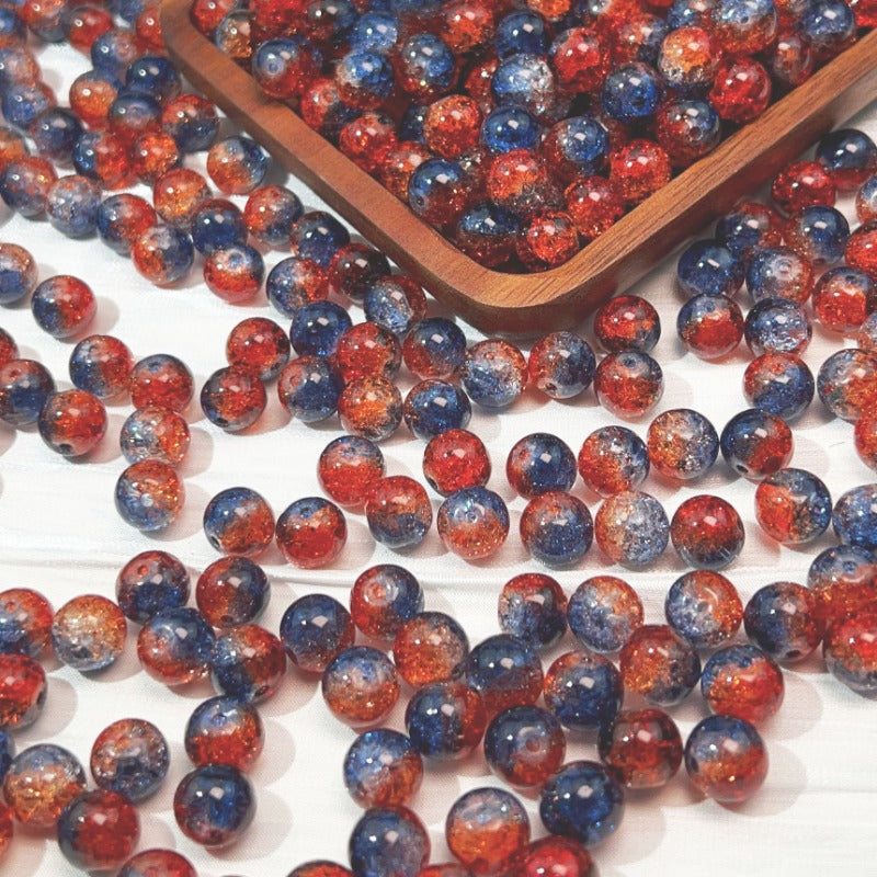 Wholesale 10mm Popcorn Glass Beads