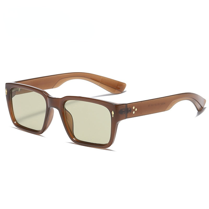 Wholesale PC Small Frame Rectangular Men's Sunglasses